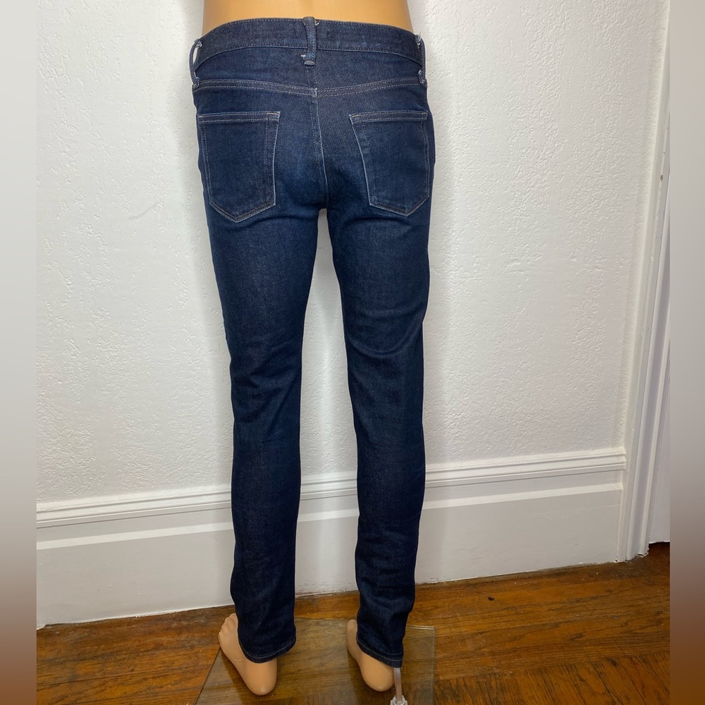 Uniqlo Selvedge by kaihara Denim Mens 28X30.5 Slim Straight Leg Denim Dark Wash